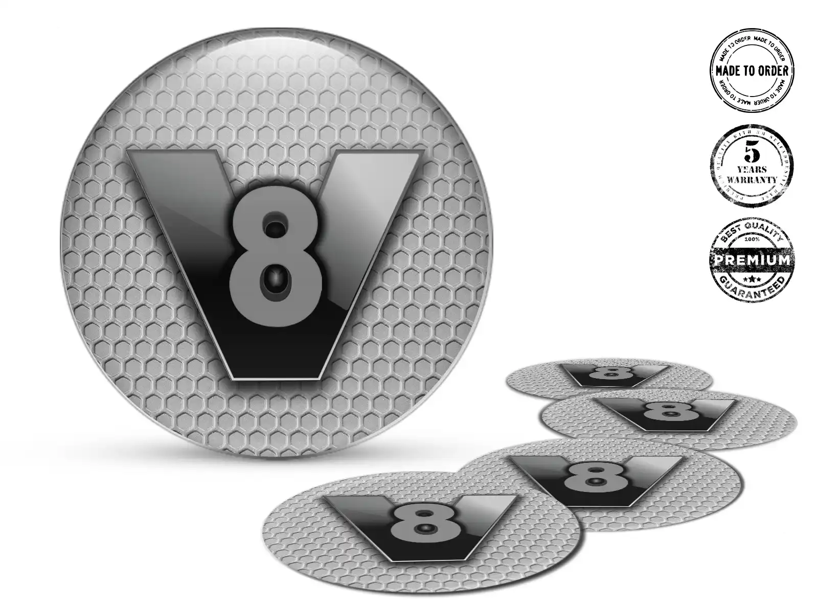 Sticker dome Racing Edition Premium Labels for Cars